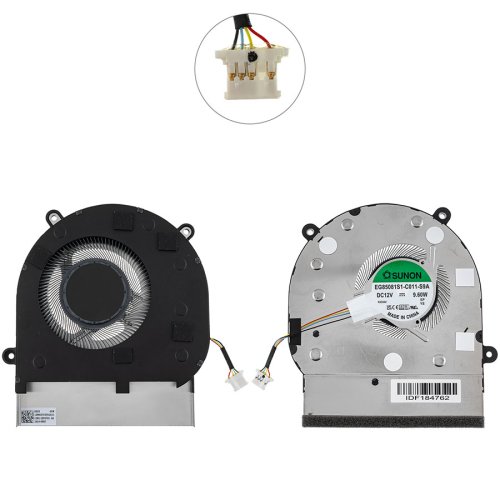 Вентилятор для ноутбука Asus ExpertBook B5404CVF/B5604CVF, 12V Original