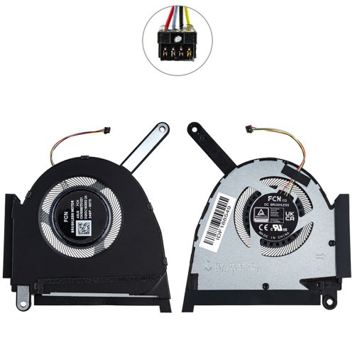Вентилятор CPU 12V для ноутбука Asus TUF Dash FX517ZM/FX517ZR Original