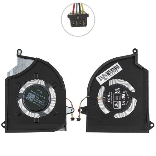 Вентилятор GPU 12V для ноутбука Asus ROG Flow GV601VI/GV601VU/GV601VV Original