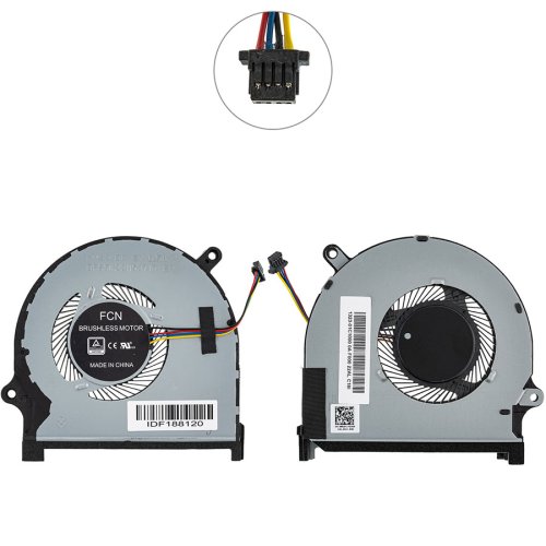 Вентилятор GPU для ноутбука Dell Inspiron 7590, 7591 (кулер) Original