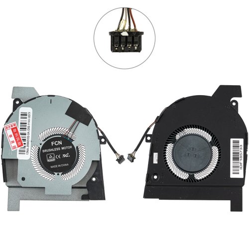 Вентилятор CPU для ноутбука Dell Precision 3541 / Latitude 5501, охолодження Original