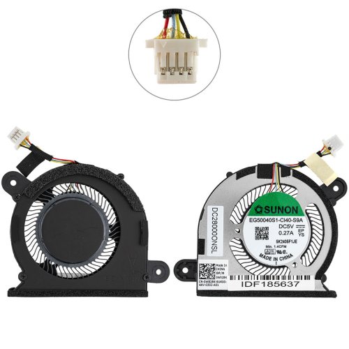 Вентилятор CPU+GPU для ноутбука Dell XPS 13 9300/9310 (Fan) Original