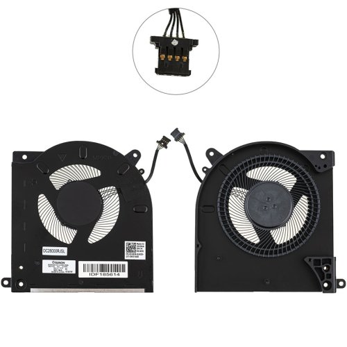 Вентилятор CPU 12V для ноутбуків Dell Alienware M15 R3/M15 R4 (кулер) Original