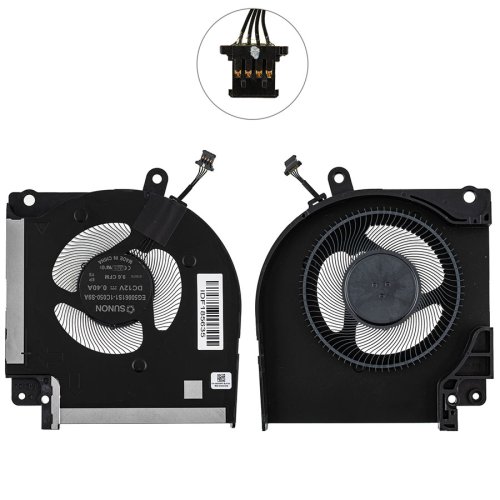 Вентилятор GPU для ноутбука Dell Alienware x17 R1/X17 R2, 12V Original
