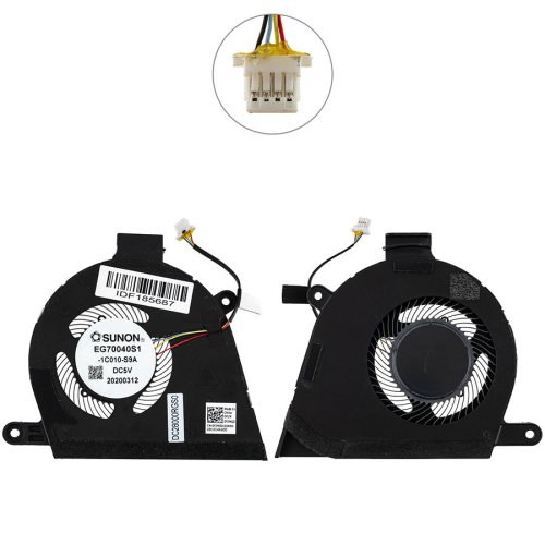 Вентилятор CPU для ноутбука Dell Latitude 9510 (сумісн. 9510) Original