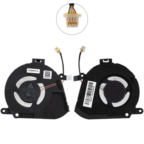 Вентилятор CPU для ноутбука Dell Latitude 9520 (сумісний: 9520) Original