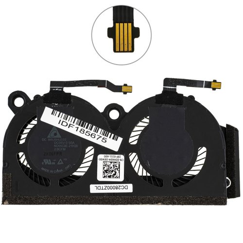Подвійний вентилятор для ноутбука Dell Latitude 9330 (сумісний: Latitude 9330) Original