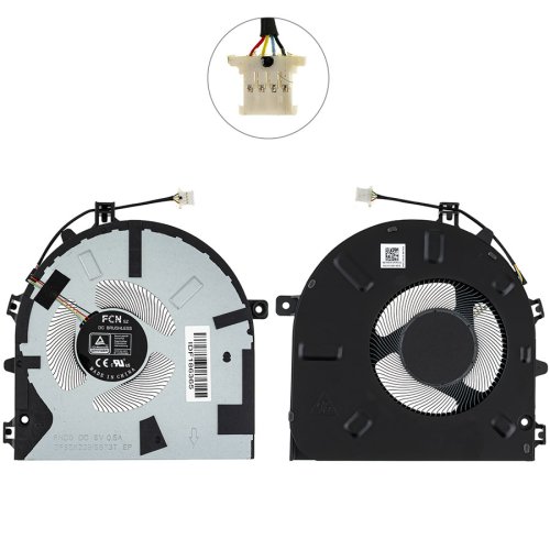 Вентилятор для ноутбука Lenovo IdeaPad 5 Pro 14IAP7, 5V (сумісн.: 14IAP7) Original