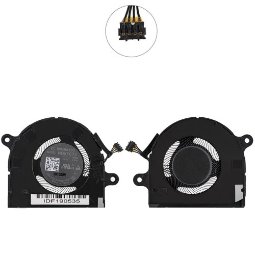 Вентилятор CPU для ноутбука Lenovo Yoga 9-14ITL5 (сумісн.: Yoga 9-14ITL5) Original