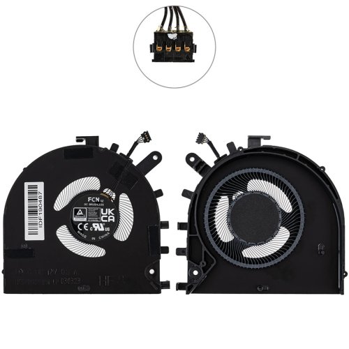 Вентилятор CPU 12V для ноутбука Lenovo Yoga Pro 9 16IRP8 (сумісний) Original