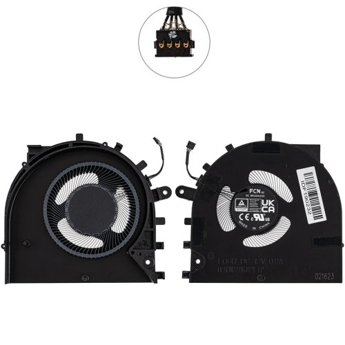 Вентилятор GPU 12V для Lenovo Yoga Pro 9 16IRP8 (16"), Original