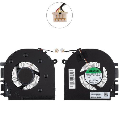 Вентилятор CPU для ноутбука HP Envy 17-CR, 17-CR0013DX Original