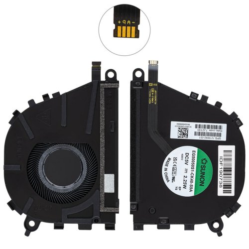 Вентилятор CPU для ноутбука HP Envy x360 13-bf, 13-bf0013dx Original