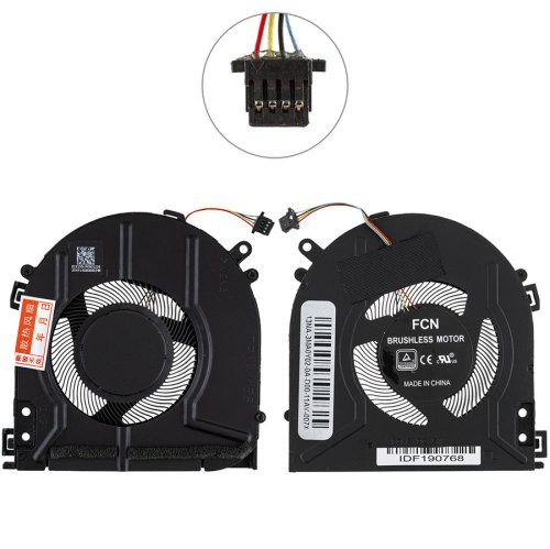 CPU-вентилятор для ноутбука HP ENVY x360 14-es (сумісний: ENVY x360 14-es) Original