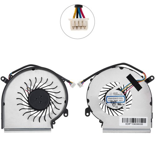 Вентилятор GPU для ноутбука MSI GE62VR/GP62MVR (кулер) Original