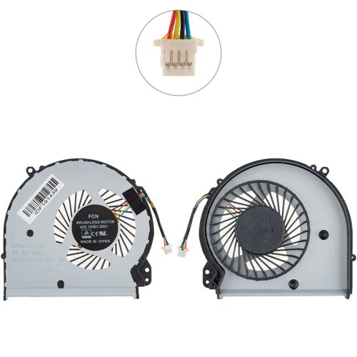 Вентилятор ноутбука HP 17-AK/17-BS, 4pin, без кришки, 926724-001 Original
