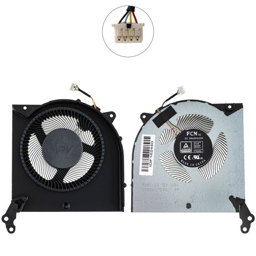 Вентилятор CPU 12V для Lenovo Legion 5-15ARH05H/5P-15ARH05H (5H40S20132) Original