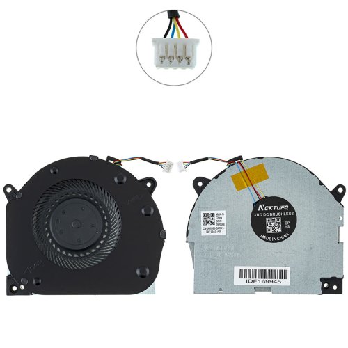 Кулер (CPU fan) для ноутбука Lenovo Legion Y540-17IRH, сумісний з Legion Y540-17IRH (5F10S13888)