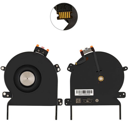 Вентилятор для ноутбука Apple MacBook Pro 16" A2485, 12V, GPU (2021–2023) Original