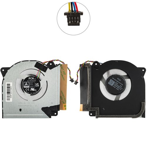Вентилятор GPU 12V для ноутбука Asus ROG Strix SCAR 17 G733CW/G733CX Original