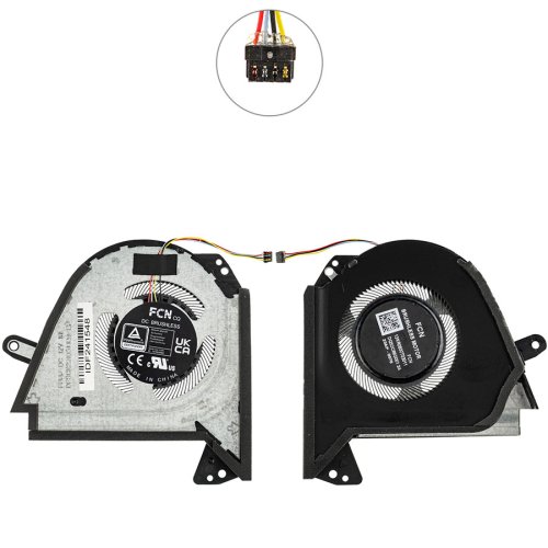 Вентилятор CPU 12V для Asus ROG Zephyrus G15 GA503RX/GA503RM Original