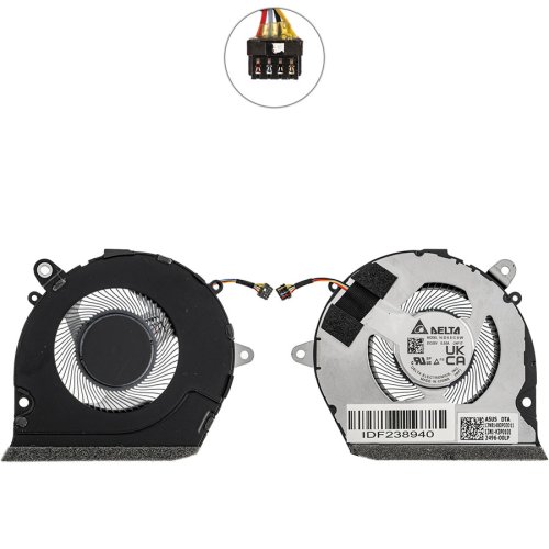 Вентилятор CPU для ноутбука ASUS Zenbook Duo UX8406CA (UX8406) Original