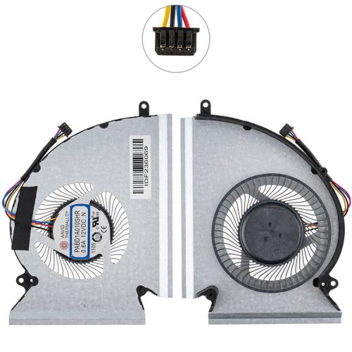 Вентилятор GPU для ноутбука MSI GP76/GE76, 12V (сумісний: GP76, GE76) Original