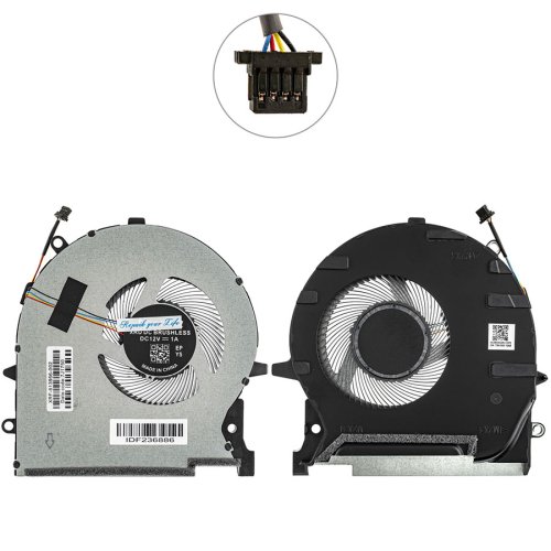 Вентилятор CPU 12V для ноутбука HP OMEN 7 Plus 17-CK (сумісн.: 17-CK)