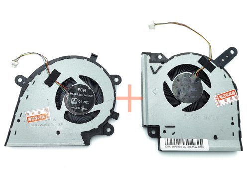 Вентилятори CPU+GPU 12V (пара) для ASUS ROG Strix G531GV/G531GW/G512L/G532L/G712L/G732L/G512LV/G532LWS/G731GW