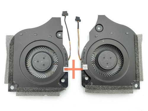 Вентилятор (кулер) CPU+GPU 12V для Dell Inspiron G7 7790, G5-5590/5590/7590 (006KT2, 09THTN)