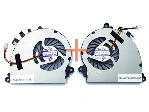 Кулер (вентилятор) CPU+GPU для MSI GS70/GS72 MS-1771/1773 UX7 7G-700 PAAD06015SL/N184/N346/N197