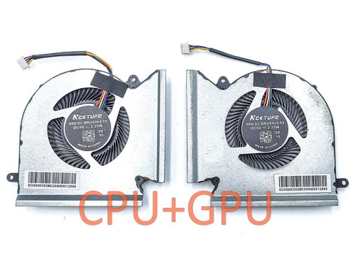 Кулери CPU+GPU для MSI GE66/GP66/GL66 MS-1541/1542 PABD08008SH N453+N454 (пара)