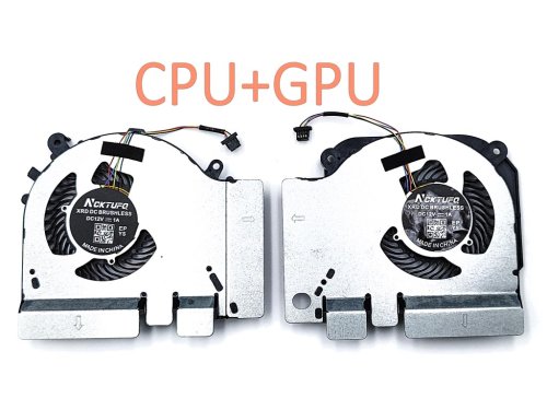 Вентилятор-кулер CPU+GPU 12V 4-pin для Xiaomi Mi 15.6 GTX1050/1060 6G/RTX2060