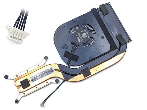 Кулер-вентилятор з термопастою для Lenovo ThinkPad X1 Carbon Gen6 20KG/20KH (01YR204/03/159)