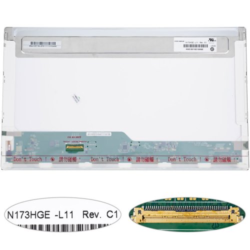 Матриця 17.3" N173HGE-L11 FHD 1920×1080, 40pin, LED, глянцева, роз’єм зліва внизу (renew)