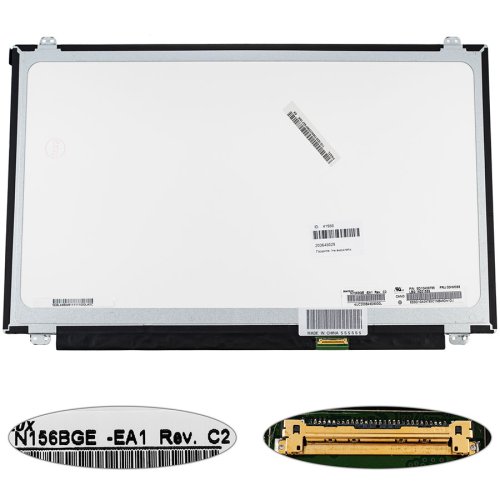 Матриця 15.6" N156BGE-EA1 1366×768 eDP 30pin LED Slim матова, роз’єм справа (renew)