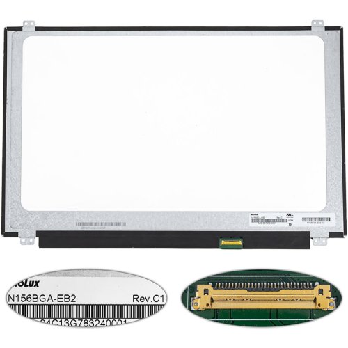 Матриця 15.6" N156BGA-EB2 1366×768 eDP 30pin LED Slim матова, роз’єм справа (renew)