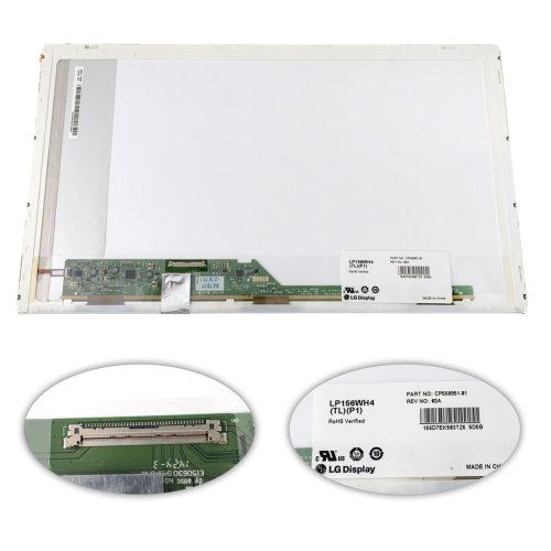 Матриця LP156WH4-TLP1 15.6" 1366×768 LED 40pin глянець, розʼєм зліва внизу, renew