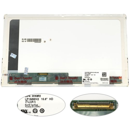 Матриця LP156WH2-TLA1 15.6" 1366×768 40pin LED глянцева, роз’єм зліва знизу (renew)