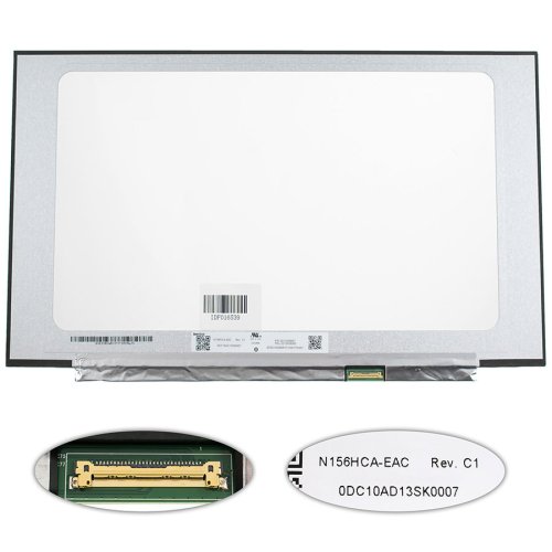 Матриця 15.6″ N156HCA-EAC IPS FHD 1920×1080 eDP 30pin 300 кд/м² Slim матова 350мм (right)