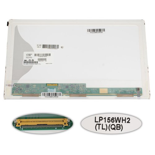 Матриця 15.6" LP156WH2-TLQB 1366×768 40pin LED глянець, роз’єм зліва знизу (renew)