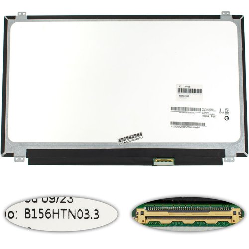 Матриця 15.6" B156HTN03.3 FHD 1920×1080, 40pin, LED, Slim, матова, роз’єм справа (Renew)