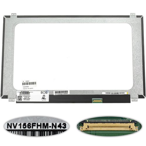 Матриця IPS 15.6" NV156FHM-N43 FHD 1920×1080 eDP 30pin 300кд 72% 800:1 матова Slim LED