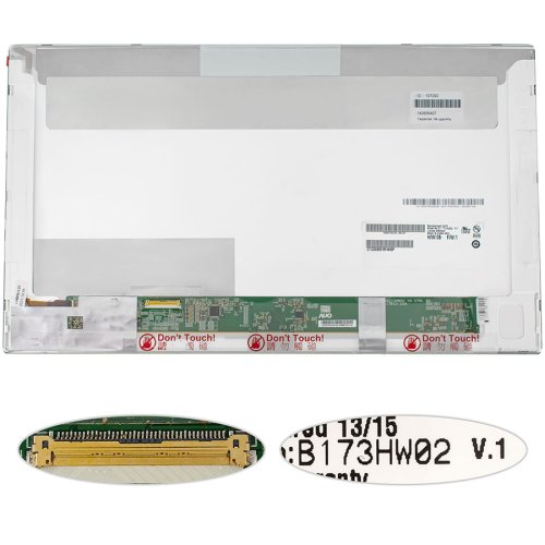 Уцінка! Матриця 17.3" B173HW02 V.1 FHD 1920×1080, 40pin, LED, глянець, роз’єм зліва знизу (renew)