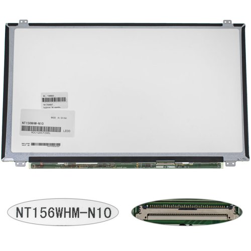 Уцінка! Матриця 15.6" NT156WHM-N10 1366x768, 40pin, LED, Slim, глянець, роз’єм справа знизу (renew)