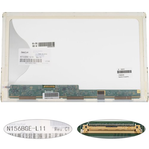 Матриця 15.6" N156BGE-L11 1366×768 40pin LED матова, роз’єм зліва знизу (renew)