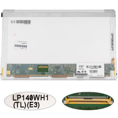 Матриця 14" LP140WH1-TLE3 1366×768 40pin LED глянцева, роз’єм зліва внизу (renew)