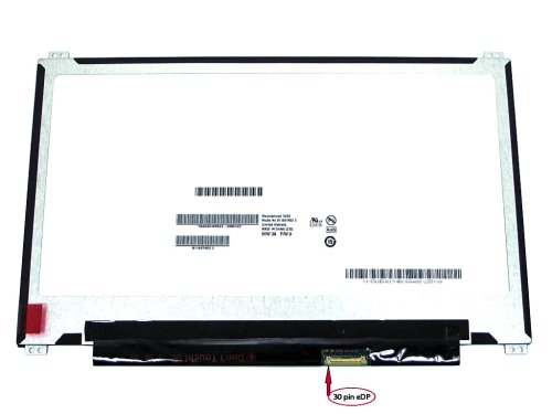 Матриця AUO 11.6" Slim eDP 1366×768 30pin матова, кріплення верх/низ, ASUS X205T X205TA