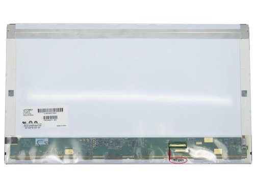 Матриця 17.3" 1600×900, 40pin справа, глянцева, LG LP173WD1-TLA1/LP173WD1-TLC2 (Renew)