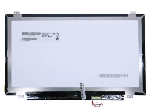 Матриця 14.0" Slim eDP 320мм FHD 1920×1080 30pin, кріплення верх/низ AUO B140HTN01.E, матова
